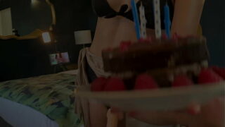 His Kinky Birthday Wish Comes True – Amateur Prostate Massage – Pure Pleasure