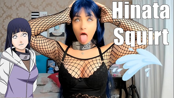 Sexy Cosplay Hinata – NARUTO – Teen Webcam Intense squirting through panties HOT Hitachi masturbating on bed – Novinha Gozando na Calcinha Squirt Ahegao