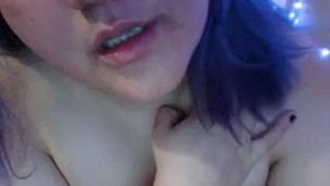 Shy Chubby Girlfriend Disappears Glass Toy