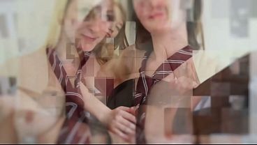 Step Mom Eats School Girl Pussy